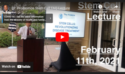 Dr. Prodromos Stem Cell FAQ Lecture